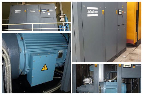 Atlas Copco компрессор GA 132 10FF Atlas Copco компрессор GA 132 10FF, винтовой, электрический, воздушный, маслозаполненный.