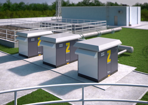 Atlas Copco ZS 4 VSD+ 75 Ротационная винтовая воздуходувка Atlas Copco ZS 4 VSD+ 75 1500