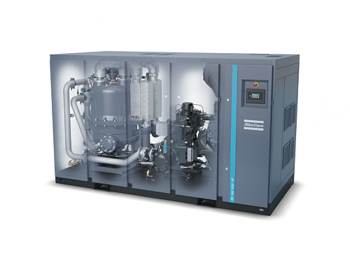 Atlas Copco ZR 160 VSD+ -10.4 Pack. Высокотехнологичный, безмасляный, воздушный промышленный компрессор Atlas Copco ZR 160 VSD+ -10.4 Pack.