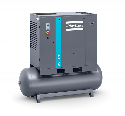 Компрессор Atlas Copco G18 7,5P CE Винтовой, воздушный, промышленный компрессор Atlas Copco G18 7,5P CE