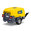 Компрессор Atlas Copco XAS 88 G с электрогенератором на 9 кВА. Дизельный передвижной компрессор малой мощности на шасси Atlas Copco XAS 88 G с электрогенератором на 9 кВА.