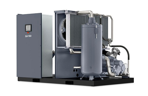 Atlas Copco компрессор GA160 10P Atlas Copco компрессор GA160 10P, винтовой, электрический, воздушный, маслозаполненный.