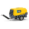 Компрессор Atlas Copco XATS 68. Дизельный передвижной компрессор малой мощности на шасси Atlas Copco XATS 68.