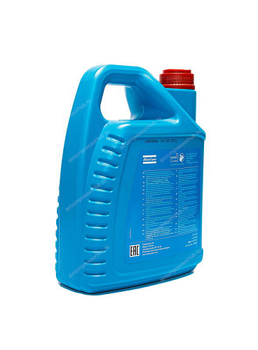 Roto Synthetic Fluid Xtend Duty 5 л. Синтетическое масло Atlas Copco Roto Synthetic Fluid Xtend Duty 2901170000 для компрессоров серии GA, GX, GN, GR. Пластиковая канистра 5 литров. Диапазон температуры окружающей среды от 0 до +46 °C.