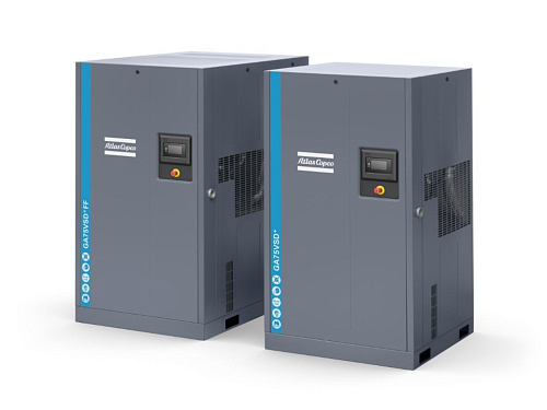 Atlas Copco компрессор GA75 VSD+ Workplace Atlas Copco компрессор GA75 VSD+ Workplace, винтовой, электрический, воздушный, маслозаполненный.