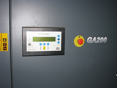 Atlas Copco компрессор GA200 7.5P Atlas Copco компрессор GA200 7.5P, винтовой, электрический, воздушный, маслозаполненный.