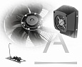 Мотор вентилятора FAN MOTOR Atlas Copco 1080279911