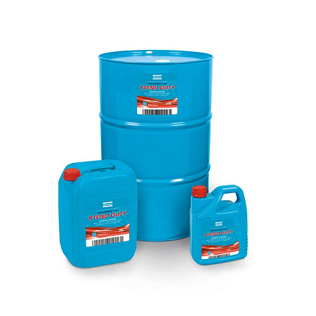 Roto Synthetic Fluid Xtend Duty 1000 л. Синтетическое масло Atlas Copco Roto Synthetic Fluid Xtend Duty 2901170300 для компрессоров серии GA, GX, GN, GR. Пластиковая канистра 1000 литров. Диапазон температуры окружающей среды от 0 до +46 °C.