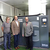 Atlas Copco Atlas Copco GA 37 VSD FF. Винтовой, воздушный маслонаполненный компрессор Atlas Copco GA 37 VSD FF