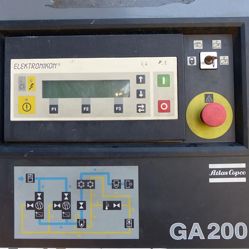 Atlas Copco компрессор GA200 7.5P Atlas Copco компрессор GA200 7.5P, винтовой, электрический, воздушный, маслозаполненный.