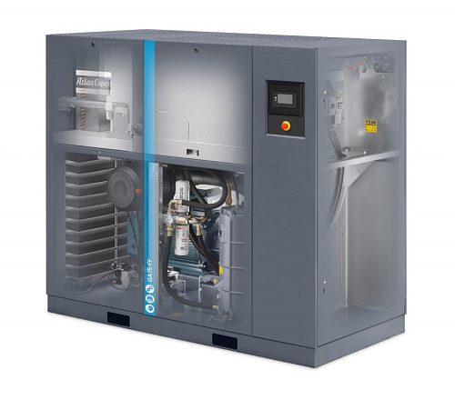 Atlas Copco компрессор GA75+ 7.5FF Atlas Copco компрессор GA75+ 7.5FF, винтовой, электрический, воздушный, маслозаполненный.