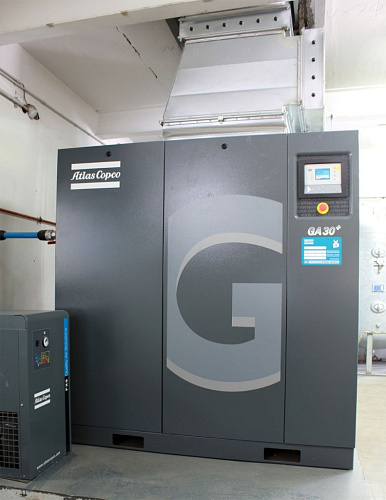 Atlas Copco компрессор GA30+ 7.5FF Atlas Copco компрессор GA30+ 7.5FF, винтовой, электрический, воздушный, маслозаполненный.