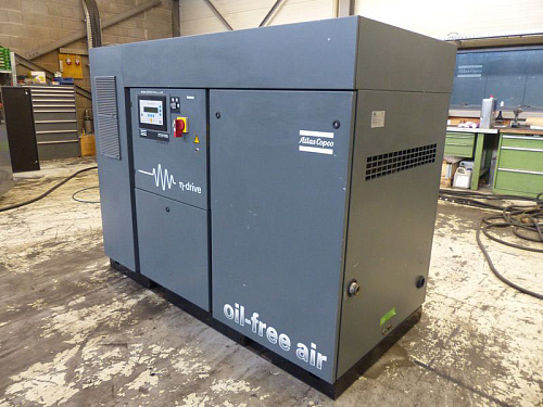 Atlas Copco ZR 55 - 8.6 VSD. Высокотехнологичный, безмасляный, воздушный промышленный компрессор Atlas Copco ZR 55 - 8.6 VSD.