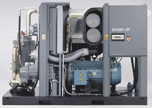 Atlas Copco компрессор GA 250 7.5FF Atlas Copco компрессор GA 250 7.5FF, винтовой, электрический, воздушный, маслозаполненный.