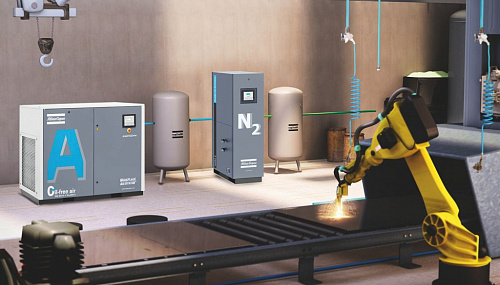 Atlas Copco компрессор AQ45 10 50HZ air-cooled Atlas Copco компрессор AQ45 10 50HZ air-cooled, безмасляный, электрический, воздушный