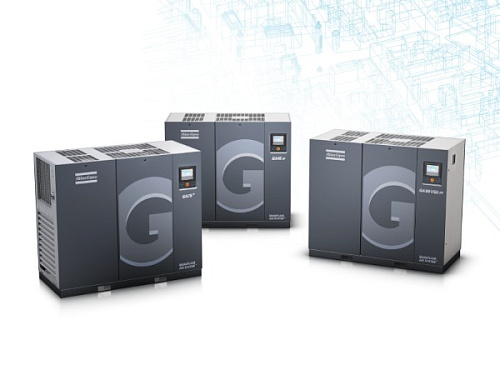 Atlas Copco компрессор GA11 13P Atlas Copco компрессор GA11 13P, винтовой, электрический, воздушный, маслозаполненный.