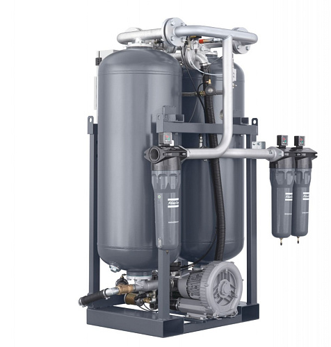 Atlas Copco BD 250+ CE. Адсорбционный осушитель воздуха Atlas Copco с горячей регенерацией серии BD 250+ CE -40C с точкой росы под давлением -40 °C.