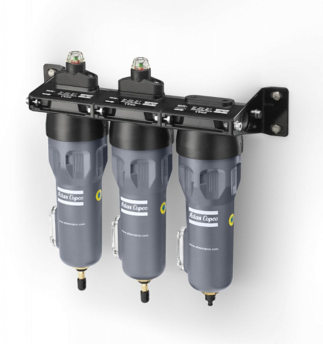 Atlas Copco DD 170+. Магистральные фильтры Atlas Copco DD 170+ - фильтр общего значения, предназначен для удаления масла, воды и пыли. Максимальная температура на входе 66°С.