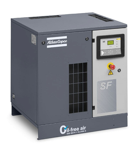 Atlas Copco компрессор SF6+ 8FF Monoblock с Eleknronikon Atlas Copco компрессор SF6+ 8FF Monoblock с Eleknronikon, спиральный, электрический, воздушный, безмасляный.