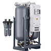Atlas Copco BD 330+. Адсорбционный осушитель воздуха Atlas Copco с горячей регенерацией серии BD 330+ с точкой росы под давлением -40 °C и охлаждением продувкой.