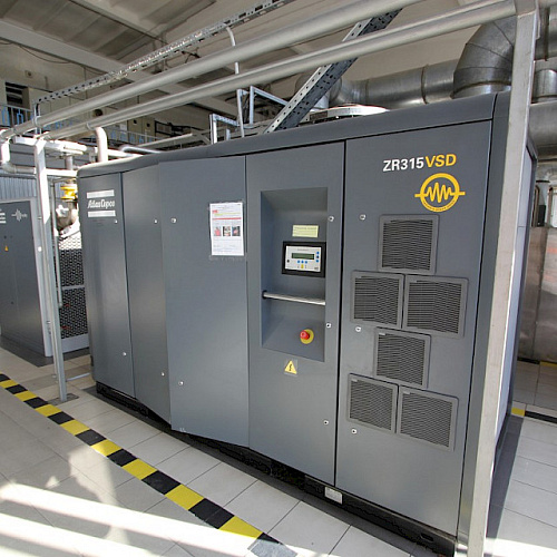 Atlas Copco ZR 315 VSD - 8.6 Standard. Высокотехнологичный, безмасляный, воздушный промышленный компрессор Atlas Copco ZR 315 VSD - 8.6 Standard.