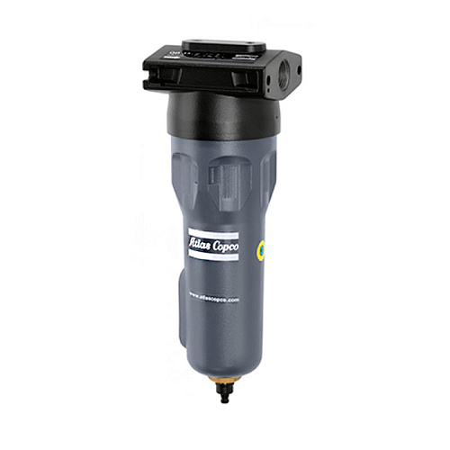 Atlas Copco QD 130+. Магистральный фильтр Atlas Copco QD 130+ для удаления паров масла из сжатого воздуха, содержит активированный уголь.