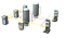 Atlas Copco uAIR Medical Air System. Медицинский воздушный завод Atlas Copco uAIR Medical Air System GA VSD+ MED на основе винтовых маслозаполненных воздушных компрессорах Atlas Copco GA VSD MED.